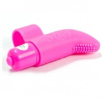 Finger Vibrator Mini Waterproof Pink